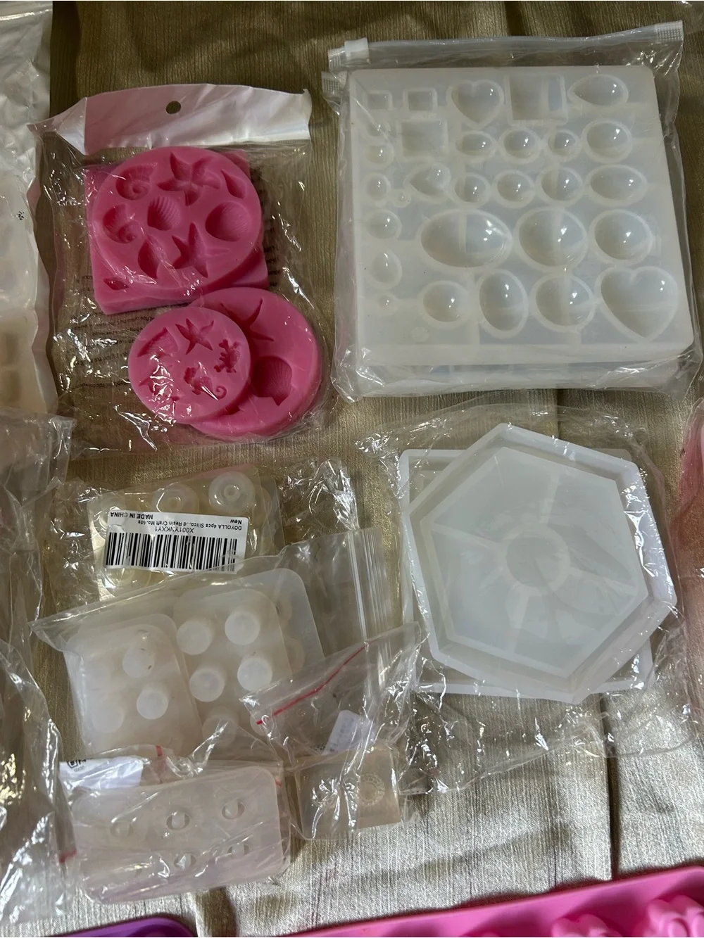 Resin supplies